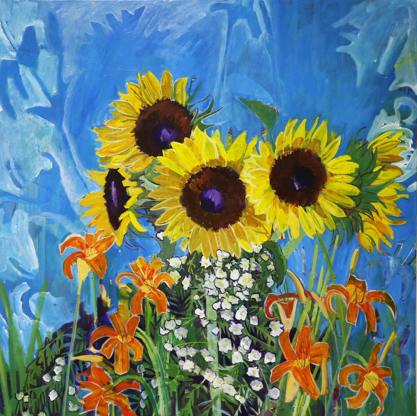 Ukraine Garden Array in Turquoise