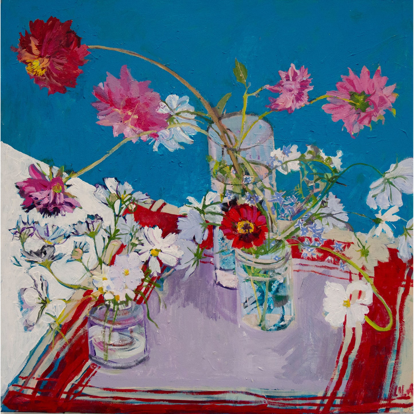 Dish Rag Painting and Archival Giclee Prints