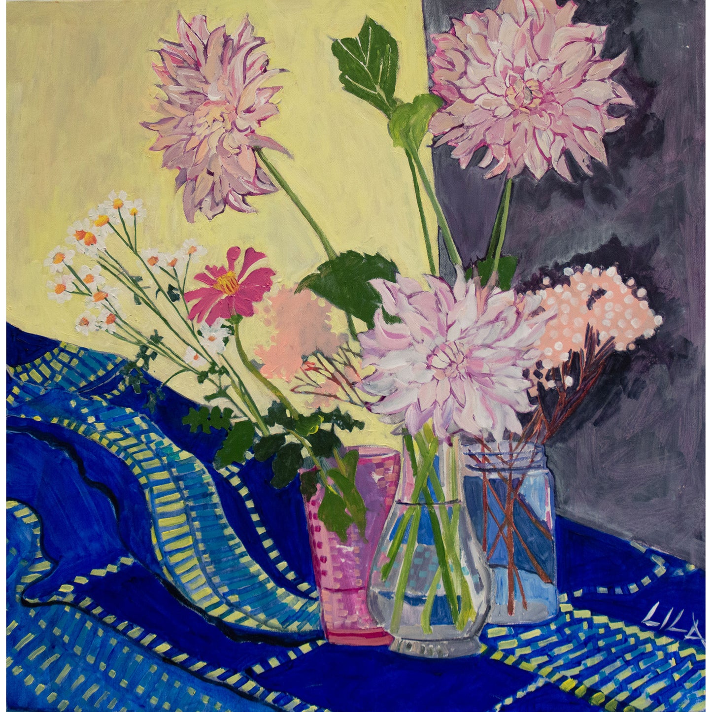 Elizabeth's Table Cloth Number Two Painting and Archival Prints