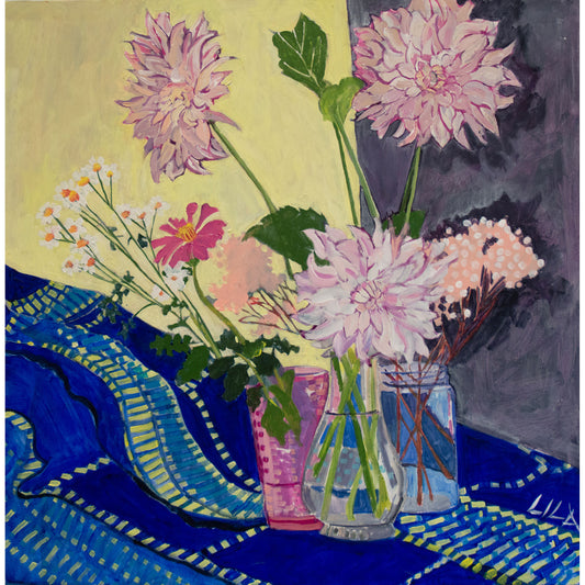 Elizabeth's Table Cloth Number Two Painting and Archival Prints