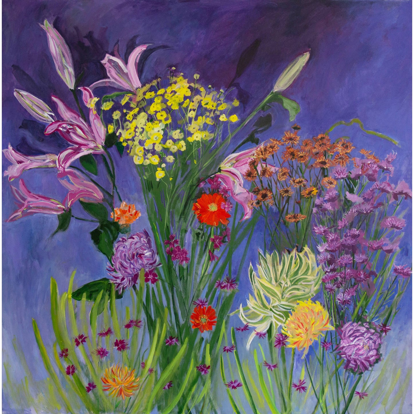 Flower Echoes by Lila Bacon