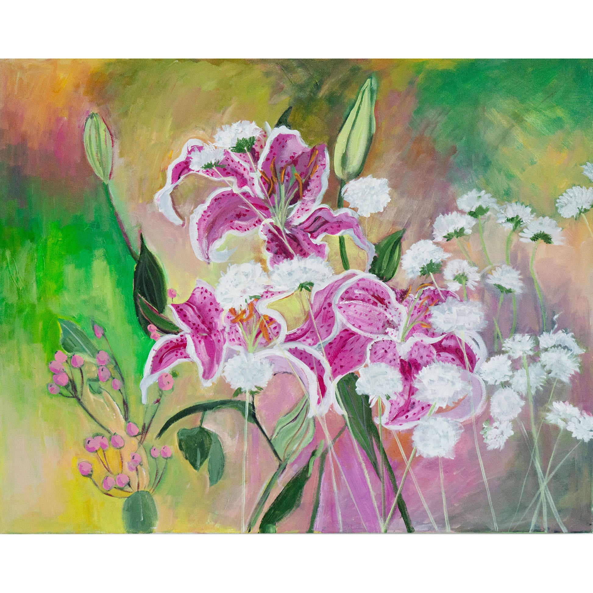 Oh So Delicious Lilies by Lila Bacon