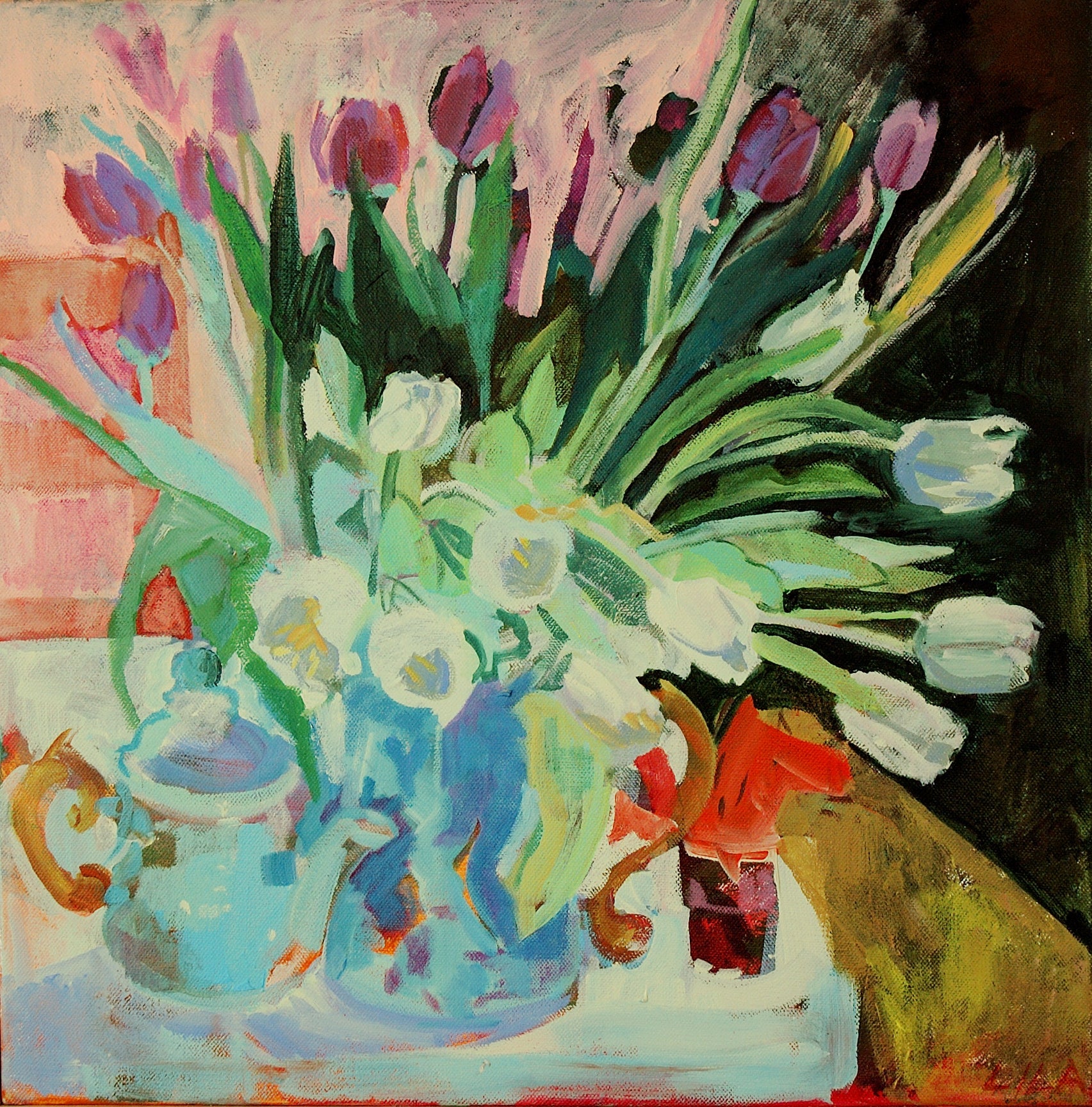 Tulips and Teapot